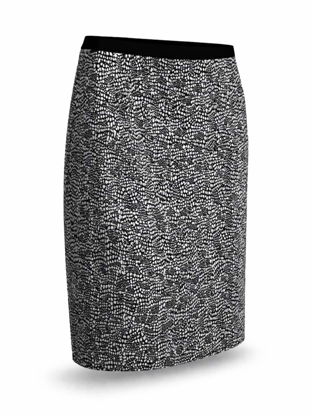 Calvin Klein skirt. Black and white. L